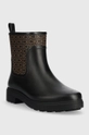 Gumene čizme Calvin Klein Rain Boot crna