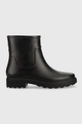 čierna Gumáky Calvin Klein Rain Boot Dámsky