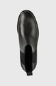Calvin Klein sztyblety skórzane Rubber Sole Chelsea czarny HW0HW01293.BAX