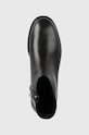 Полусапожки Calvin Klein Rubber Sole Ankle Boot чёрный HW0HW01276.BAX