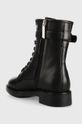 Kožené kotníkové boty Calvin Klein Rubber Sole Combat Boot  Svršek: Přírodní kůže Vnitřek: Textilní materiál, Přírodní kůže Podrážka: Umělá hmota