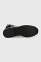 Δερμάτινες μπότες Calvin Klein Rubber Sole Combat Boot Γυναικεία