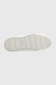 Calvin Klein sneakersy skórzane Heel Cupsole Lace Up HW0HW01209.YAF biały