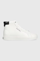 белый Кожаные кроссовки Calvin Klein Vulc High Top Женский