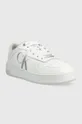 Calvin Klein Jeans sneakersy Basket Cupsole Bold Mono biały