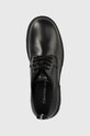 Calvin Klein Jeans półbuty skórzane Chunky Combat Derby czarny YW0YW00745.BDS