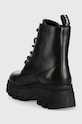 Obuća Kožne čizme Calvin Klein Jeans Chunky Combat Laceup Boot YW0YW00835.BDS crna