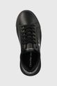 černá Kožené sneakers boty Calvin Klein Jeans Chunky Cupsole Monologo