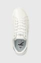 biały Calvin Klein Jeans sneakersy skórzane Classic Cupsole Laceup Low