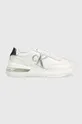 λευκό Δερμάτινα αθλητικά παπούτσια Calvin Klein Jeans Sporty Runner Comfair Laceup Γυναικεία