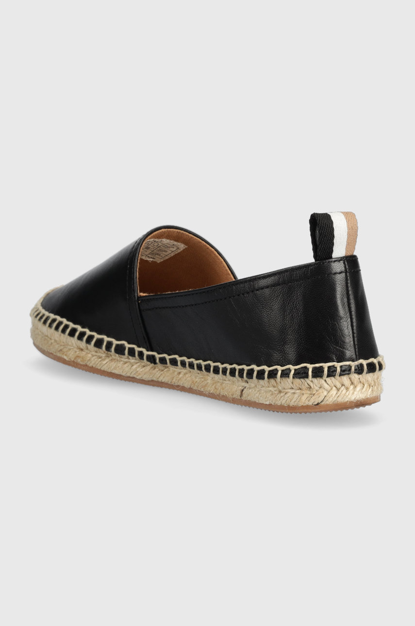 BOSS espadryle skórzane Madeira Slon 50474501.001 Cholewka: Skóra naturalna, Wnętrze: Materiał tekstylny, Skóra naturalna, Podeszwa: Materiał syntetyczny