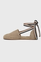 BOSS espadryle zamszowe Madeira Sand Damski