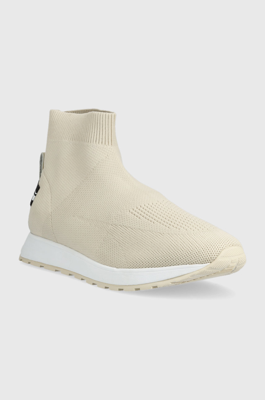 Sneakers boty HUGO Icelin Hito smetanová