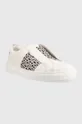Δερμάτινα αθλητικά παπούτσια HUGO Futurism Lowcut λευκό