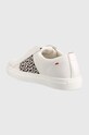 Încălțăminte HUGO sneakers din piele Futurism Lowcut 50474428.689 alb