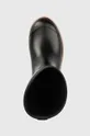 črna Gumijasti škornji HUGO Athena Bootie