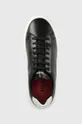 μαύρο Δερμάτινα αθλητικά παπούτσια HUGO Quiver Derb