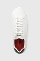 biały HUGO sneakersy skórzane Quiver Derb 50480657.100