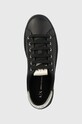 Кожени маратонки Armani Exchange черен XDX027.XCC14.M700