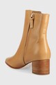 Obuwie Lauren Ralph Lauren botki skórzane Wendey 802871302003.101 beżowy