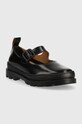 Шкіряні туфлі Camper Brutus K201433.001 чорний AW22