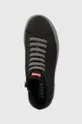 μαύρο Πάνινα παπούτσια Camper Peu