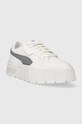 Puma sneakersy skórzane Mayze Stack Wns 384363 biały SS24