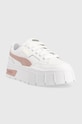 Puma leather sneakers Mayze Stack Wns 384363 white SS24