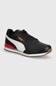 Sneakers boty Puma Runner v3 plochá černá 384855