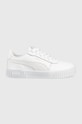 Кросівки Puma Carina 2.0 імітація лицьової шкіри білий 385849