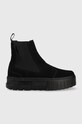 Puma sztyblety zamszowe tekstylny czarny 382829