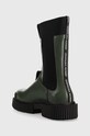 Boty Kožené kotníkové boty Armani Exchange XDN025.XV630.00740 zelená