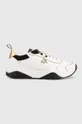 λευκό Δερμάτινα αθλητικά παπούτσια Armani Exchange Γυναικεία