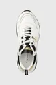 λευκό Δερμάτινα αθλητικά παπούτσια Armani Exchange