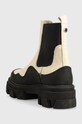 Încălțăminte Steve Madden ghete chelsea de piele Merilyn SM11001689.BOB bej