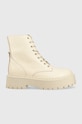 Steve Madden workery skórzane Skylar nieocieplane beżowy SM11001184.287
