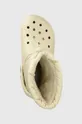 béžová Snehule Crocs Classic Lined Neo Puff Boot