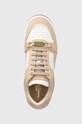 Elisabetta Franchi sneakers din piele bej SA01H26E2.N26