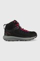 Topánky Columbia Trailstorm Mid Waterproof textilný čierna 2005491