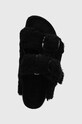 Μάλλινες παντόφλες Birkenstock Arizona BB Shearling μαύρο 1023105.BLK