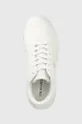 λευκό Δερμάτινα αθλητικά παπούτσια Trussardi