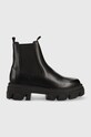 Aldo ghete chelsea de piele Bigtrek pana la 5 cm negru BIGTREK.001