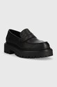 Kožené mokasíny Aldo Bigstrut BIGSTRUT.009 černá AW22
