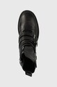 Шкіряні черевики Dkny Ita чорний K2210342.BLK