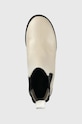Dkny sztyblety skórzane Rick beżowy K3277812.2E9