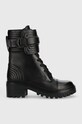 Боти Dkny Basia гладка кожа черен K3200692.BLK