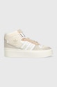 Tenisky adidas Originals Forum Bonega imitace kůže béžová GW7061