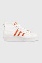 Кеди adidas Originals Nizza Platform Planet friendly білий GY1897