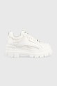 Buffalo sneakers Aspha Hyb textil alb 1622109.WHT