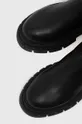 μαύρο Δερμάτινες μπότες τσέλσι Buffalo Scape Chelsea Hi